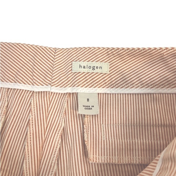 2PC Halogen Striped Suit Jacket and Ankle Capri Pants - Picture 9 of 9